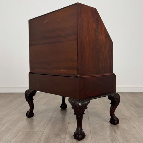 ANTIQUE 20TH CENTURY FINE QUALITY BUREAU IN MAHOGANY - ADDITIONAL PHOTO 6