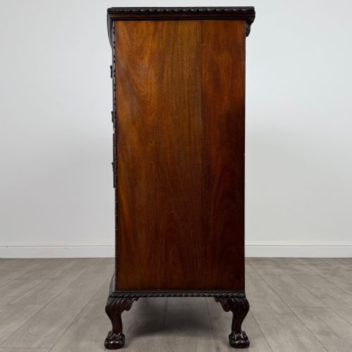 ANTIQUE 20TH CENTURY FINE QUALITY CHEST OF DRAWERS IN MAHOGANY - ADDITIONAL PHOTO 3
