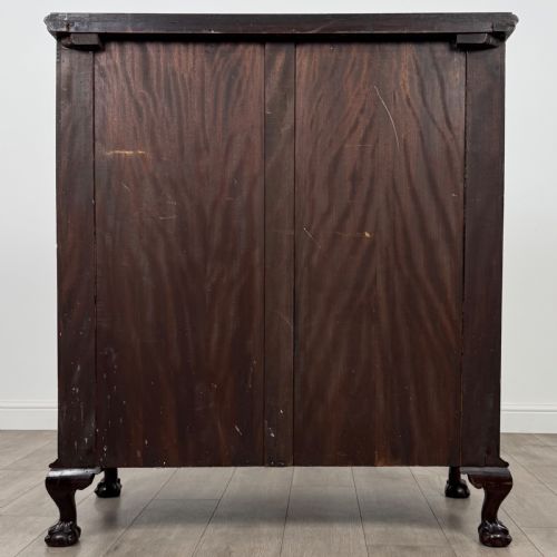 ANTIQUE 20TH CENTURY FINE QUALITY CHEST OF DRAWERS IN MAHOGANY - ADDITIONAL PHOTO 5