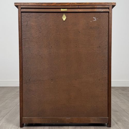 ANTIQUE 20TH CENTURY OPEN BOOKCASE IN OAK - ADDITIONAL PHOTO 5
