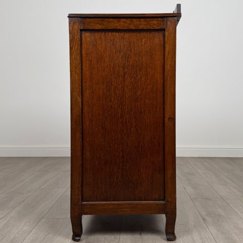 ANTIQUE 20TH CENTURY CHEST OF DRAWERS IN OAK - ADDITIONAL PHOTO 2