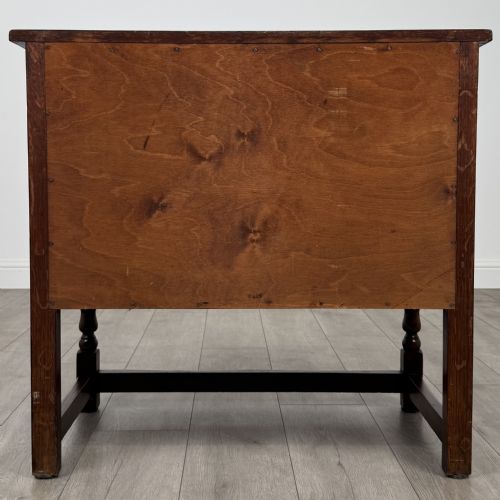 ANTIQUE 20TH CENTURY GOOD QUALITY CUPBOARD IN OAK - ADDITIONAL PHOTO 5