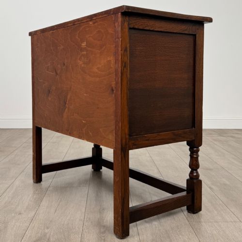 ANTIQUE 20TH CENTURY GOOD QUALITY CUPBOARD IN OAK - ADDITIONAL PHOTO 6