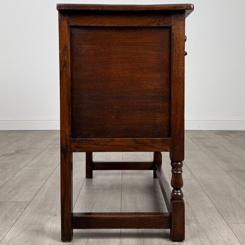 ANTIQUE 20TH CENTURY GOOD QUALITY CUPBOARD IN OAK - ADDITIONAL PHOTO 7