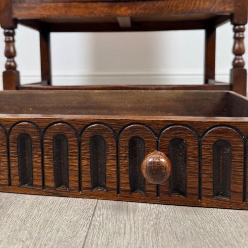 ANTIQUE 20TH CENTURY GOOD QUALITY CUPBOARD IN OAK - ADDITIONAL PHOTO 11