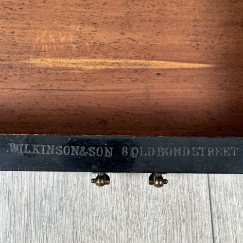 ANTIQUE 19TH CENTURY EBONISED DESK BY WILKINSON SON - ADDITIONAL PHOTO 11