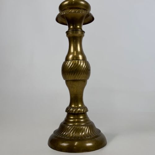 ANTIQUE 19TH CENTURY DECORATIVE BRASS PLANT STAND - ADDITIONAL PHOTO 3