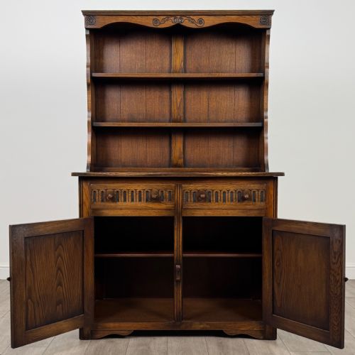 ANTIQUE 20TH CENTURY GOOD QUALITY DRESSER IN OAK - ADDITIONAL PHOTO 1