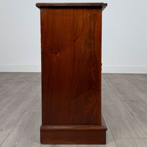 ANTIQUE 20TH CENTURY CABINET IN BURR WALNUT - ADDITIONAL PHOTO 7