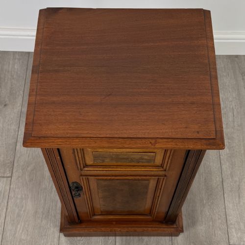 ANTIQUE 20TH CENTURY CABINET IN BURR WALNUT - ADDITIONAL PHOTO 9