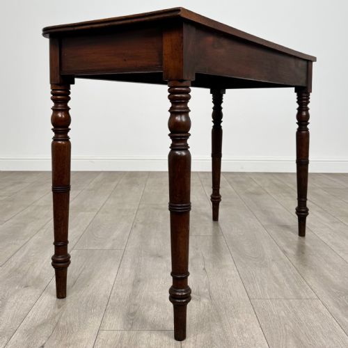 ANTIQUE 19TH CENTURY GOOD QUALITY SIDE TABLE IN MAHOGANY - ADDITIONAL PHOTO 3