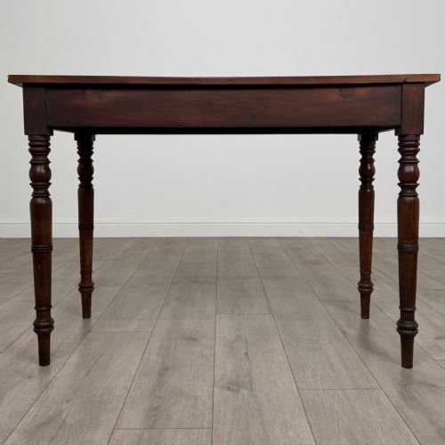 ANTIQUE 19TH CENTURY GOOD QUALITY SIDE TABLE IN MAHOGANY - ADDITIONAL PHOTO 4