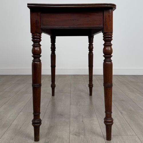 ANTIQUE 19TH CENTURY GOOD QUALITY SIDE TABLE IN MAHOGANY - ADDITIONAL PHOTO 6