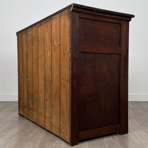 ANTIQUE 19TH CENTURY GOOD QUALITY CUPBOARD IN OAK - ADDITIONAL PHOTO 6