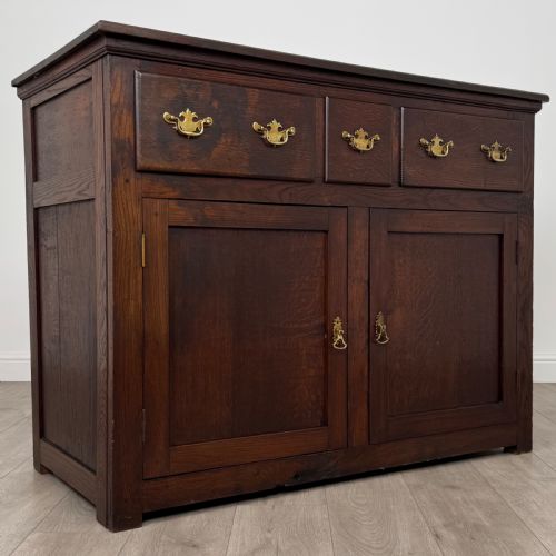 ANTIQUE 19TH CENTURY GOOD QUALITY CUPBOARD IN OAK - ADDITIONAL PHOTO 8