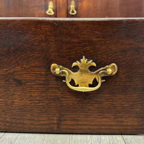ANTIQUE 19TH CENTURY GOOD QUALITY CUPBOARD IN OAK - ADDITIONAL PHOTO 11