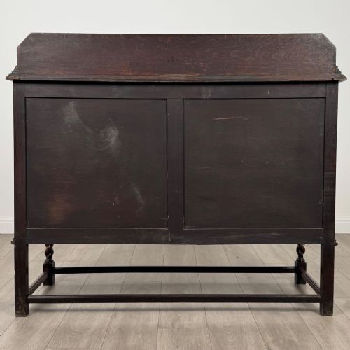 ANTIQUE 20TH CENTURY BARLEY TWIST SIDEBOARD IN OAK - ADDITIONAL PHOTO 5