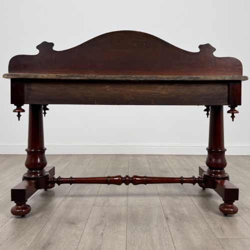 ANTIQUE 19TH CENTURY FINE QUALITY MARBLE TOP WASHSTAND - ADDITIONAL PHOTO 4