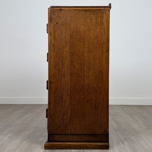 ANTIQUE 20TH CENTURY CHEST OF DRAWERS IN OAK - ADDITIONAL PHOTO 2