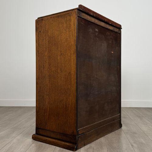 ANTIQUE 20TH CENTURY CHEST OF DRAWERS IN OAK - ADDITIONAL PHOTO 3