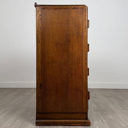 ANTIQUE 20TH CENTURY CHEST OF DRAWERS IN OAK - ADDITIONAL PHOTO 6