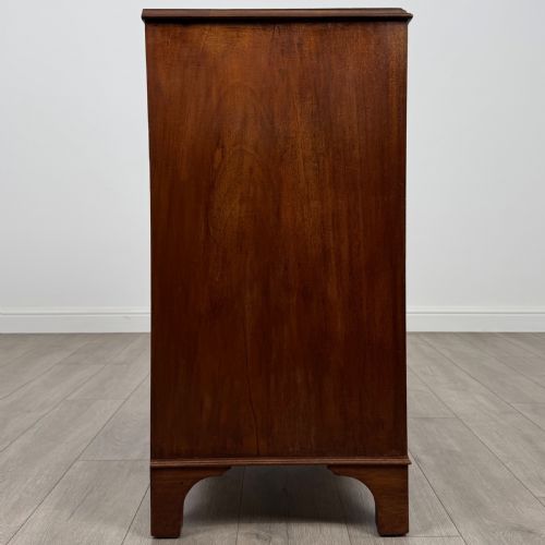 ANTIQUE 19TH CENTURY GOOD QUALITY MAHOGANY CHEST OF DRAWERS - ADDITIONAL PHOTO 7
