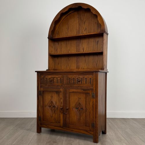 ANTIQUE 20TH CENTURY GOOD QUALITY DRESSER IN OAK - ADDITIONAL PHOTO 2