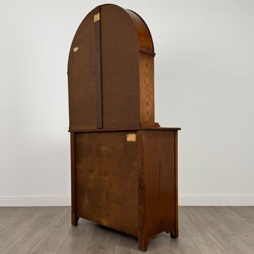 ANTIQUE 20TH CENTURY GOOD QUALITY DRESSER IN OAK - ADDITIONAL PHOTO 6