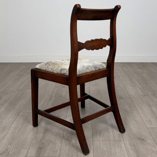 ANTIQUE 18TH CENTURY REGENCY SET OF 6 MAHOGANY DINING CHAIRS - ADDITIONAL PHOTO 4