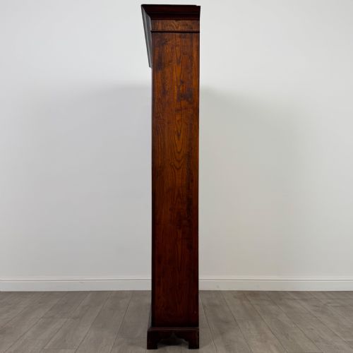 ANTIQUE 20TH CENTURY GOOD QUALITY OPEN BOOKCASE IN OAK - ADDITIONAL PHOTO 3