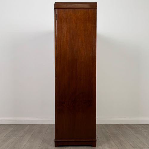 ANTIQUE 20TH CENTURY FINE QUALITY FITTED WARDROBE IN MAHOGANY - ADDITIONAL PHOTO 3