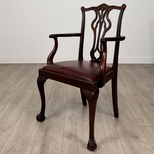 ANTIQUE 19TH CENTURY FINE QUALITY SET OF 8 DINING CHAIRS - ADDITIONAL PHOTO 1