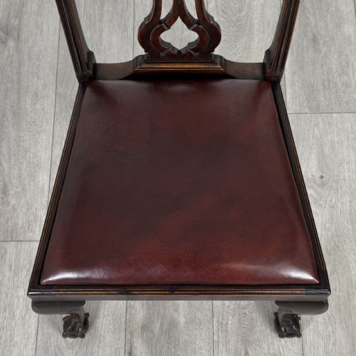 ANTIQUE 19TH CENTURY FINE QUALITY SET OF 8 DINING CHAIRS - ADDITIONAL PHOTO 7