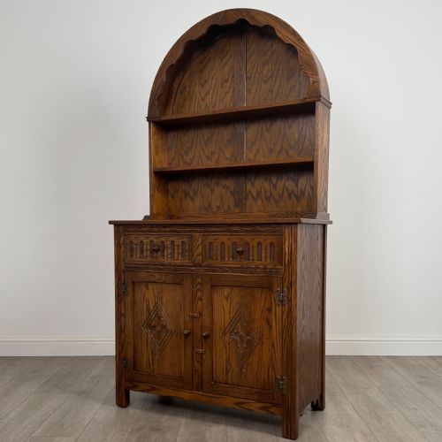 ANTIQUE 20TH CENTURY GOOD QUALITY DRESSER IN OAK - ADDITIONAL PHOTO 2
