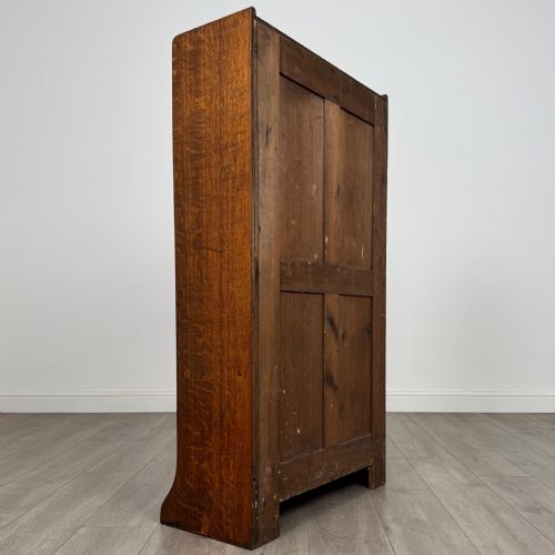 ANTIQUE 20TH CENTURY GLOBE WERNICKE STYLE OPEN BOOKCASE - ADDITIONAL PHOTO 4