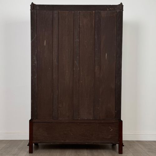 ANTIQUE 20TH CENTURY GOOD QUALITY WARDROBE IN OAK - ADDITIONAL PHOTO 5