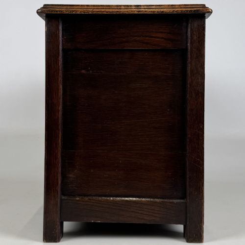 ANTIQUE 20TH CENTURY SMALL STORAGE BOX IN OAK - ADDITIONAL PHOTO 6