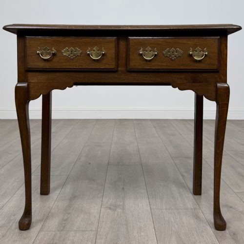 antique 20th century good quality side table in oak - CATEGORY: ANTIQUE TABLES - DATED EDWARDIAN