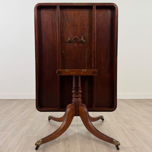 ANTIQUE 18TH CENTURY BREAKFAST TABLE IN MAHOGANY - ADDITIONAL PHOTO 2