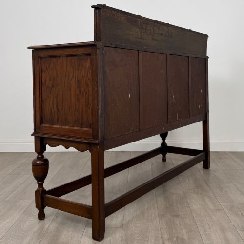 ANTIQUE 20TH CENTURY GOOD QUALITY SIDEBOARD IN OAK - ADDITIONAL PHOTO 4