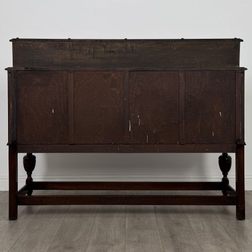 ANTIQUE 20TH CENTURY GOOD QUALITY SIDEBOARD IN OAK - ADDITIONAL PHOTO 5