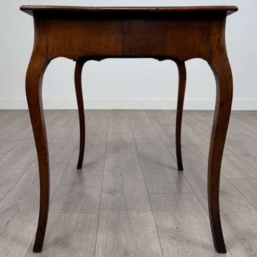 ANTIQUE 18TH CENTURY GOOD QUALITY SIDE TABLE IN WALNUT - ADDITIONAL PHOTO 6