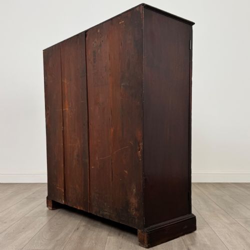 ANTIQUE 18TH CENTURY GOOD QUALITY CUPBOARD IN MAHOGANY - ADDITIONAL PHOTO 6