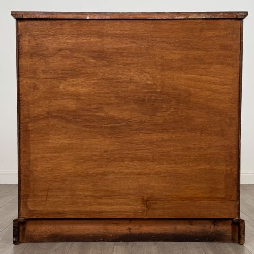 ANTIQUE 20TH CENTURY OAK CHEST OF DRAWERS BY MAPLE CO - ADDITIONAL PHOTO 4