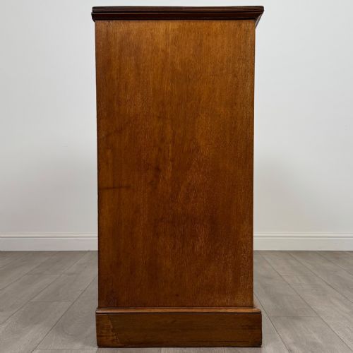 ANTIQUE 20TH CENTURY OAK CHEST OF DRAWERS BY MAPLE CO - ADDITIONAL PHOTO 6