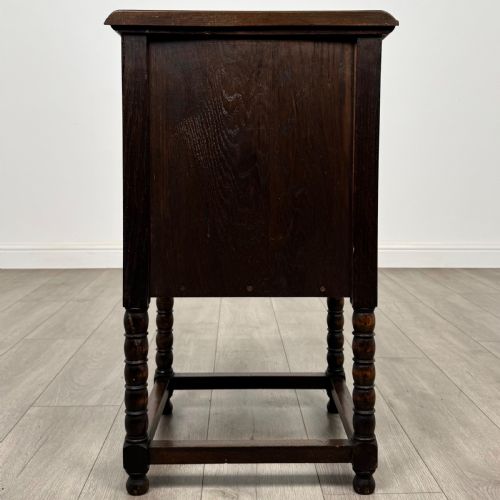 ANTIQUE 20TH CENTURY JACOBEAN STYLE CABINET IN OAK - ADDITIONAL PHOTO 5