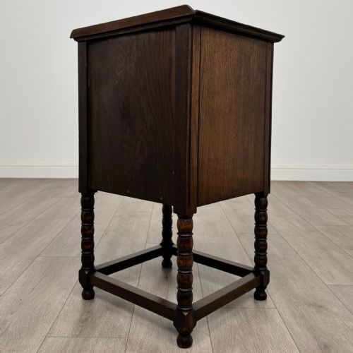 ANTIQUE 20TH CENTURY JACOBEAN STYLE CABINET IN OAK - ADDITIONAL PHOTO 6