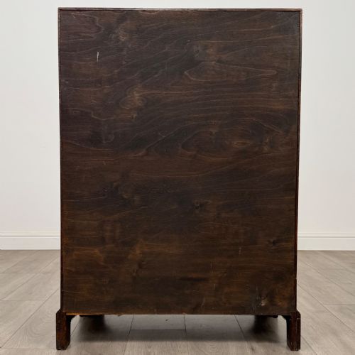 ANTIQUE 20TH CENTURY GOOD QUALITY GOLDEN OAK BUREAU - ADDITIONAL PHOTO 5