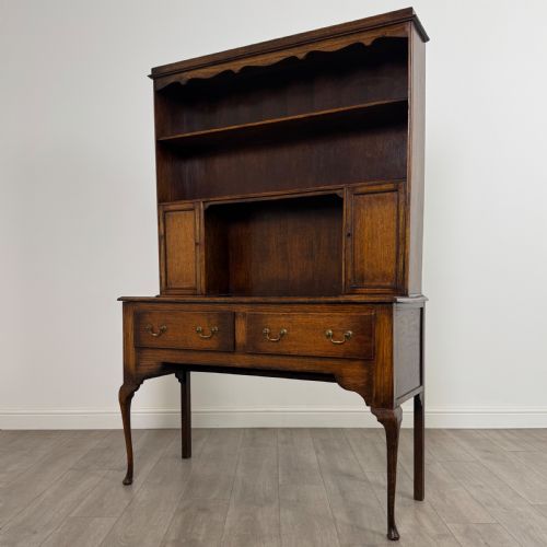 ANTIQUE 20TH CENTURY GOOD QUALITY DRESSER IN OAK - ADDITIONAL PHOTO 2