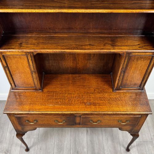 ANTIQUE 20TH CENTURY GOOD QUALITY DRESSER IN OAK - ADDITIONAL PHOTO 9